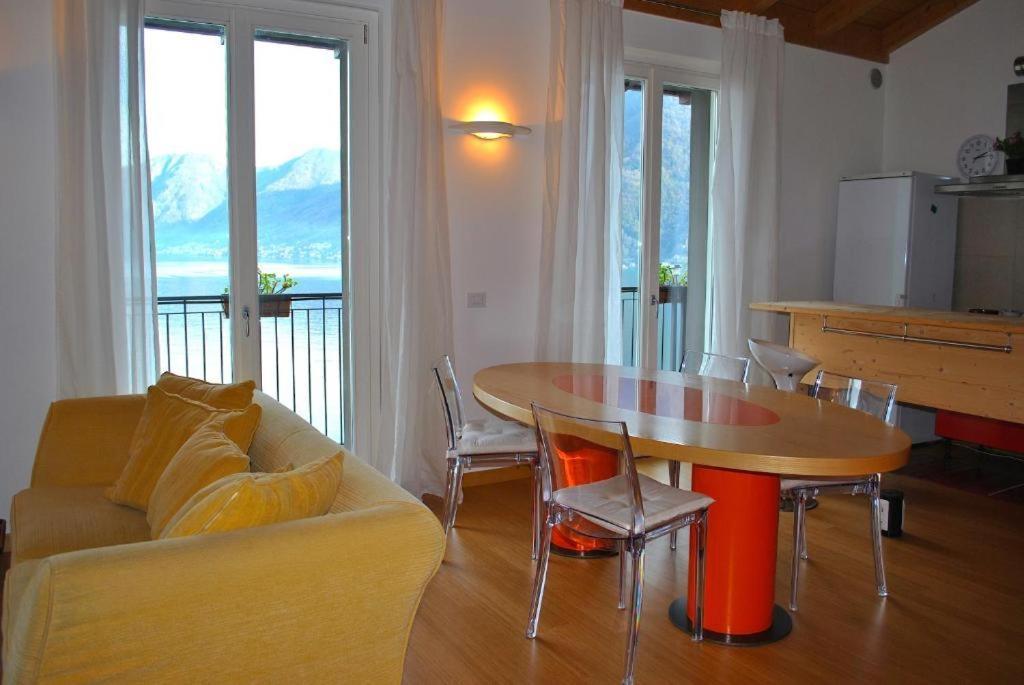 Luxury Penthouse With Big Terrace Apartment Argegno Bagian luar foto